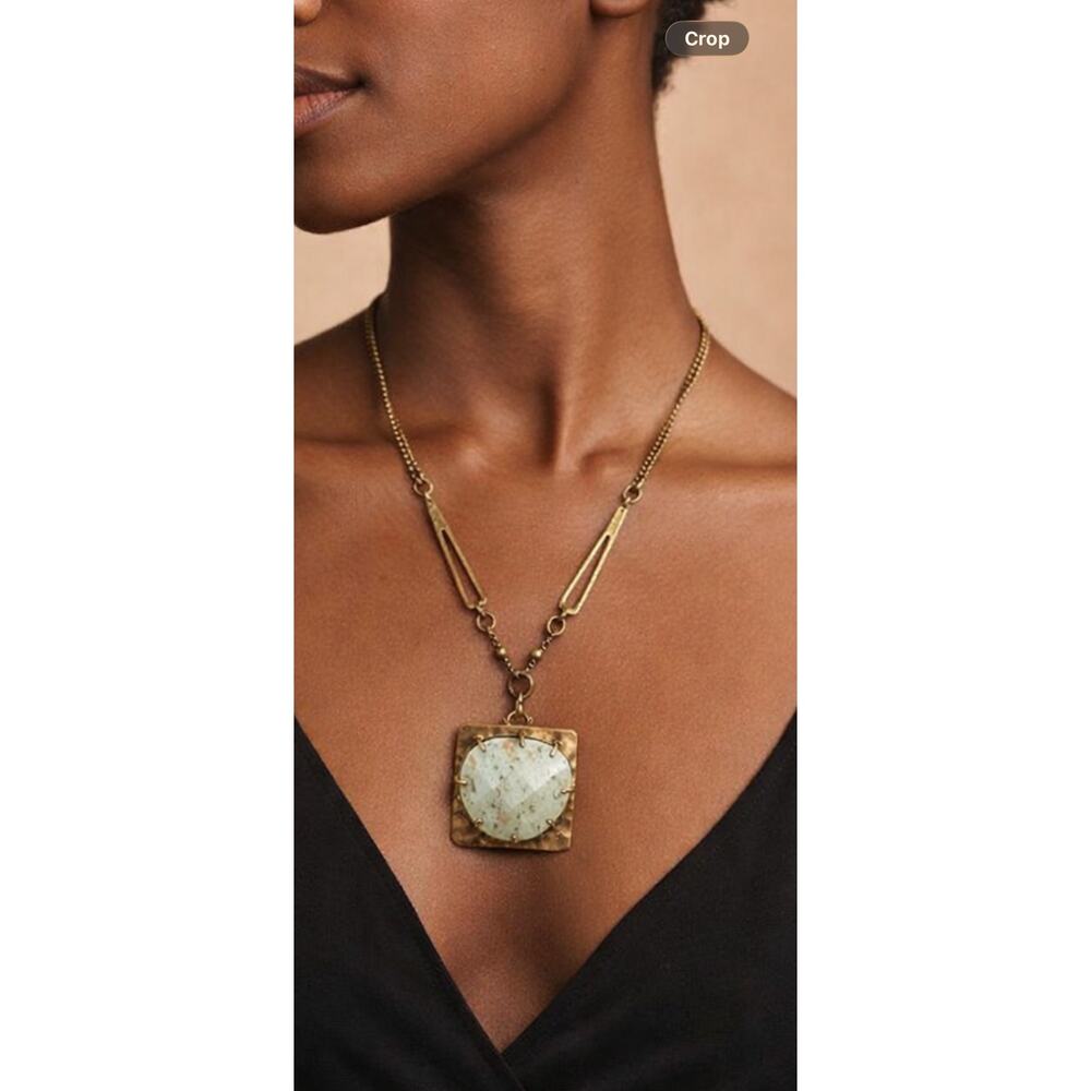 Lucky Brand Stone Necklace 32”